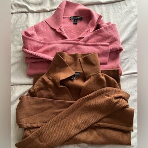 Saks Fifth Avenue collar long sleeve